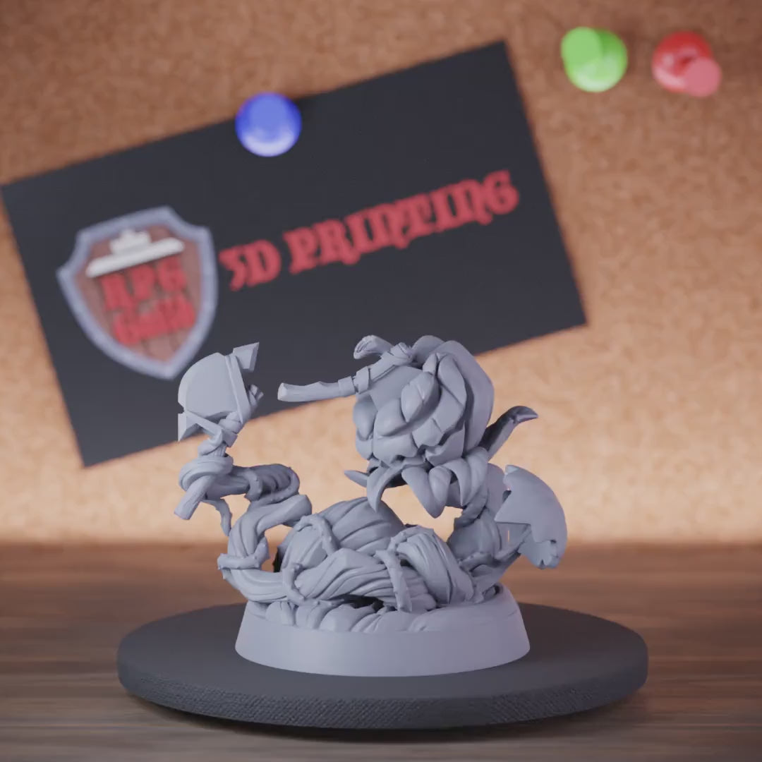 Pumpkin 5e | DnD Pumpkin Halloween Monster Miniature