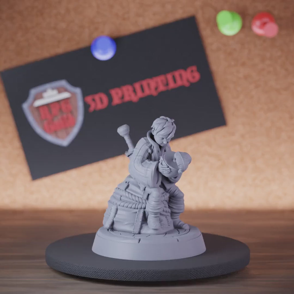 Human 5e | DnD Human Boy Squire Miniature