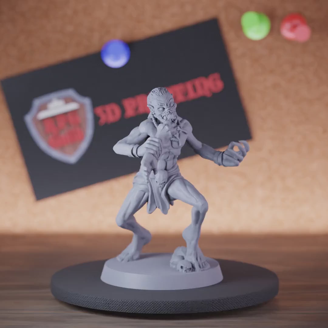 Ghoul 5e | DnD Fiesting Ghoul Zombie Miniature