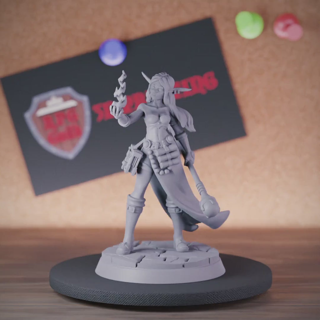 Wizard 5e | DnD Female Wizard Miniature