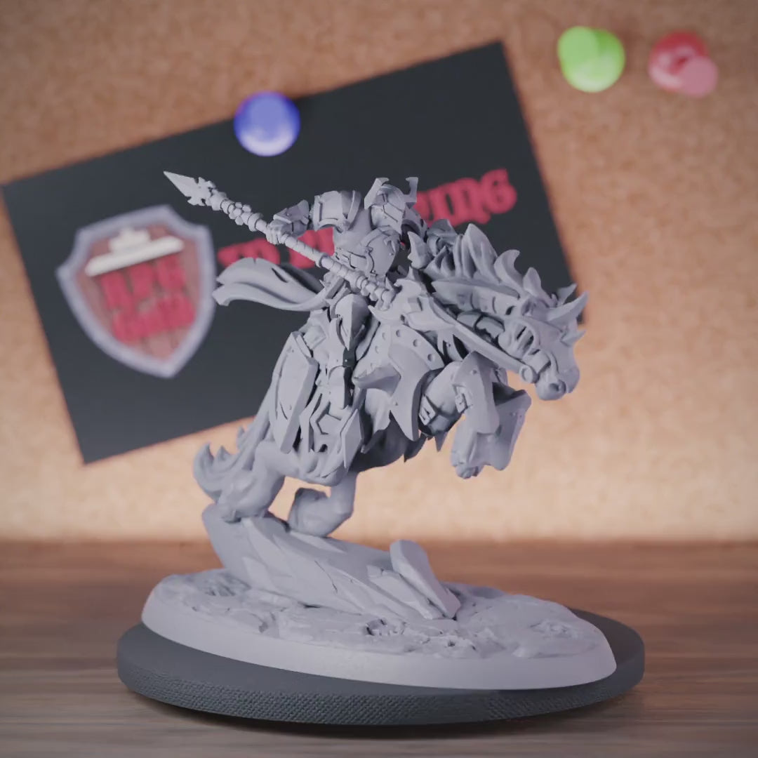 Death Knight 5e | DnD Undead Cavalry Charge Miniature