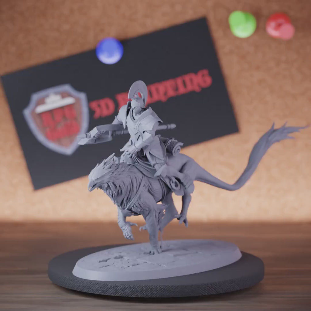 Paladin 5e | DnD Paladin Knight Griffon Sprint Miniature