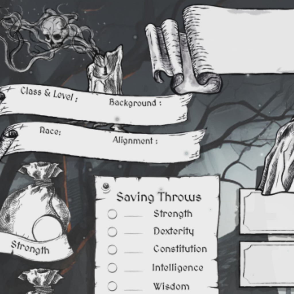 Printable DnD Character Sheet 5e | Rogue