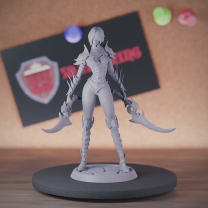 Undead 5e | DnD Undead Female Warrior Cultist Miniature