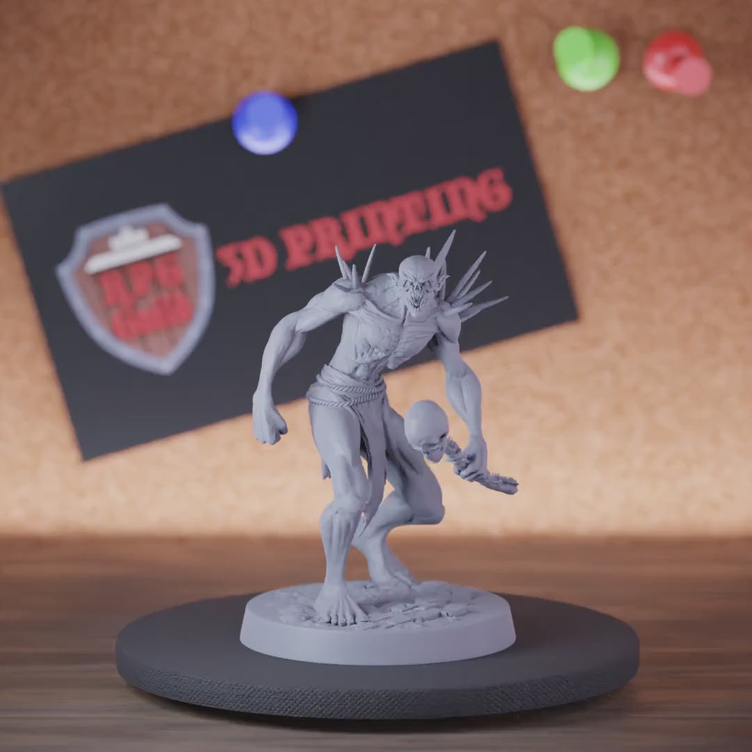 Ghoul 5e | DnD Ancient Savage Ghoul Miniature