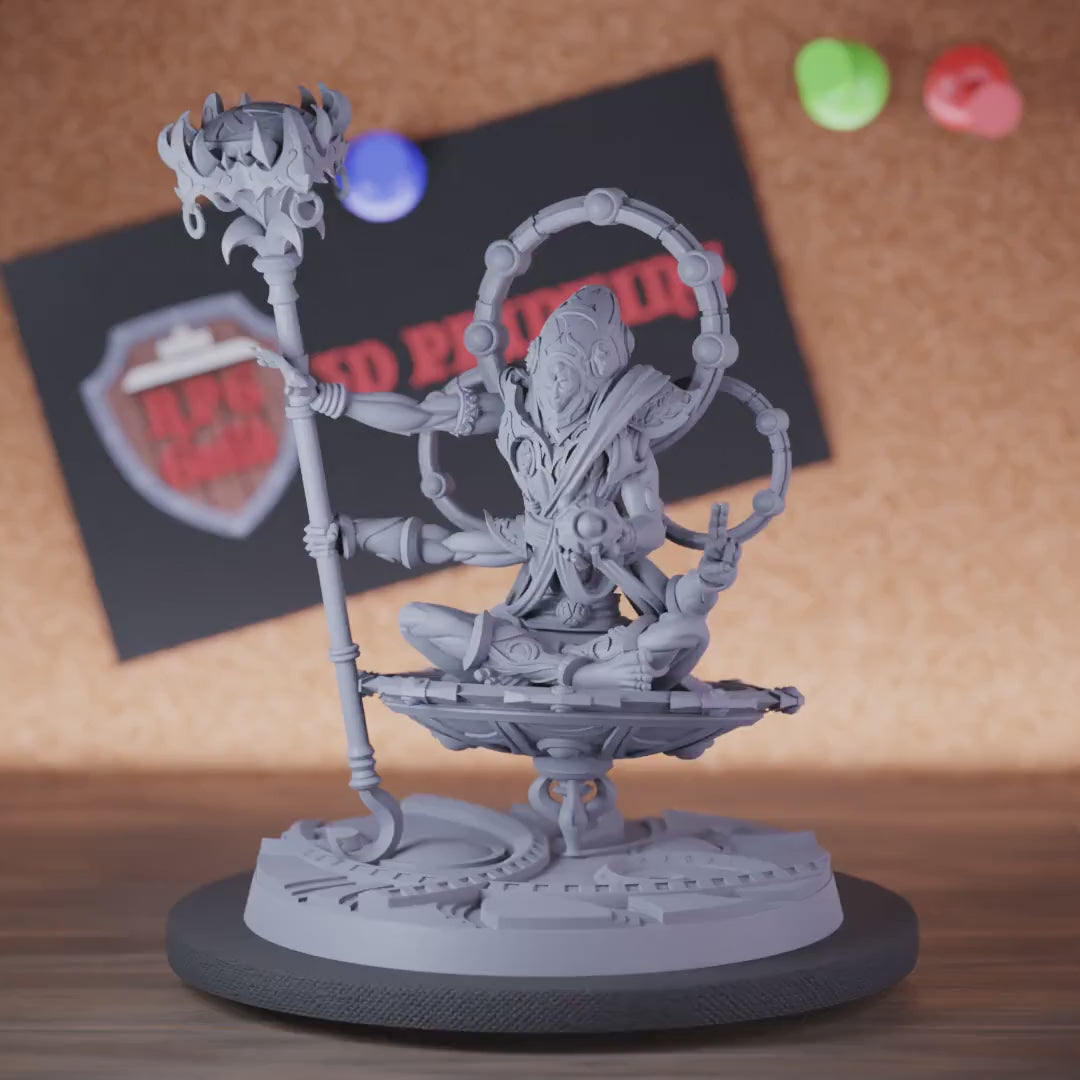 Alien 5e | DnD Alien Monk Leader Miniature