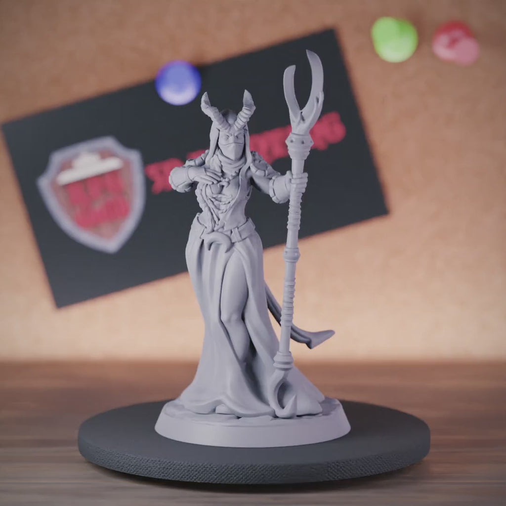 Tiefling 5e | DnD Tiefling Mage Miniature