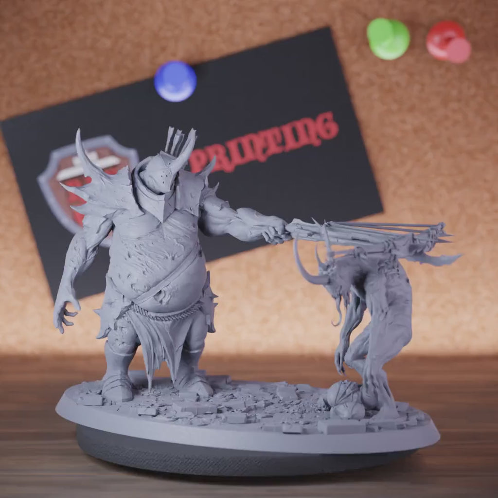 Demon 5e | DnD Demon Ogre Crossbow Master Miniature
