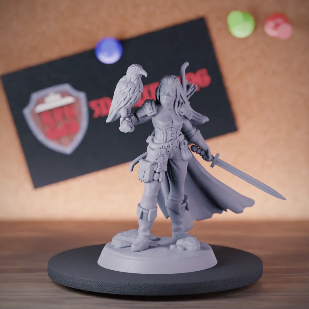 Ranger 5e | DnD Female Ranger Miniature
