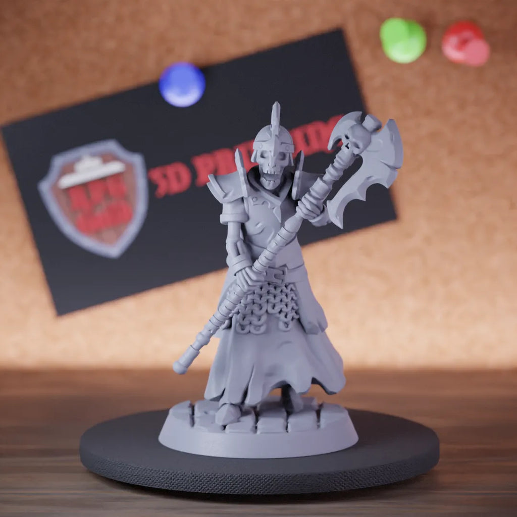 Skeleton 5e | DnD Undead Skeleton Haldberd Miniature