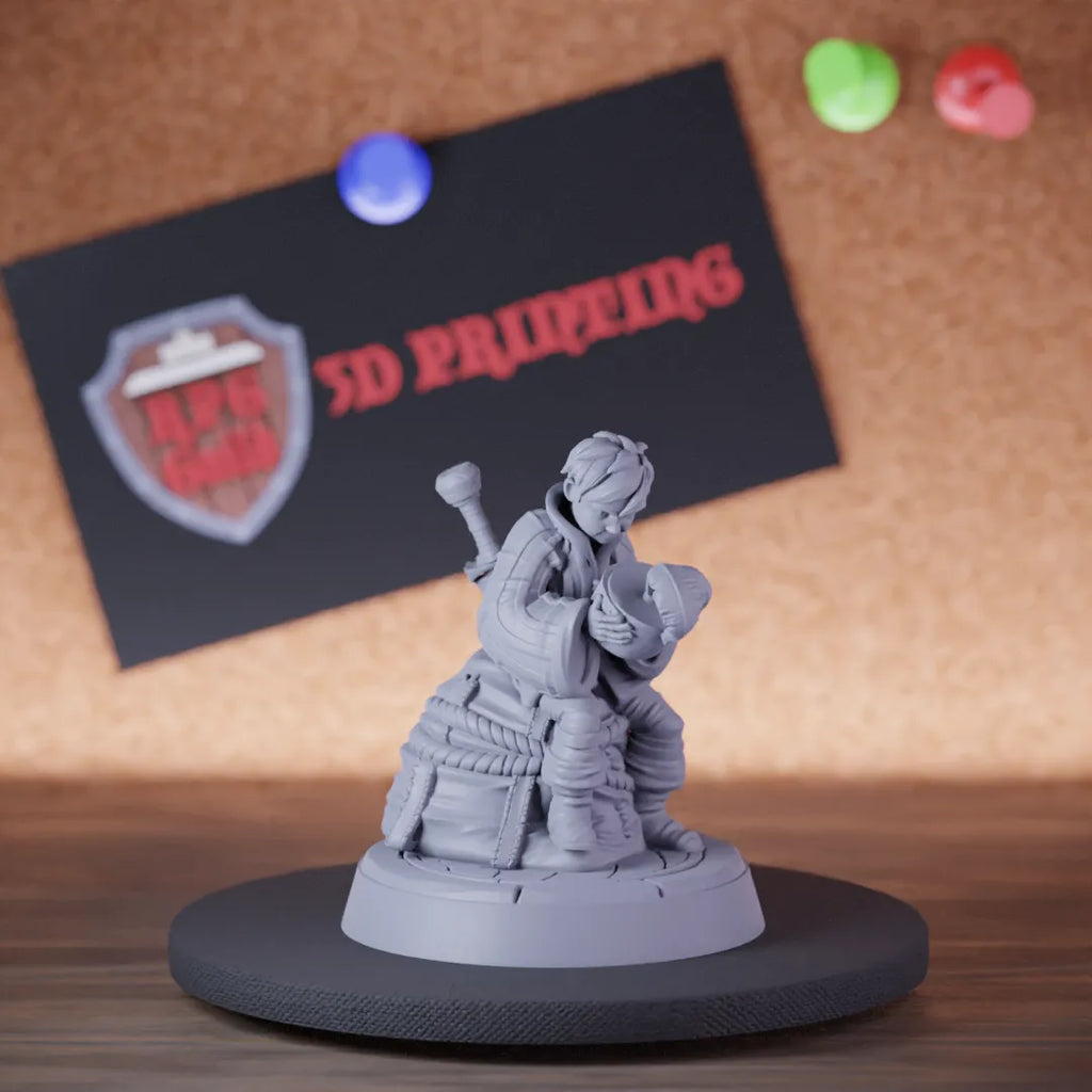 Human 5e | DnD Human Boy Squire Miniature