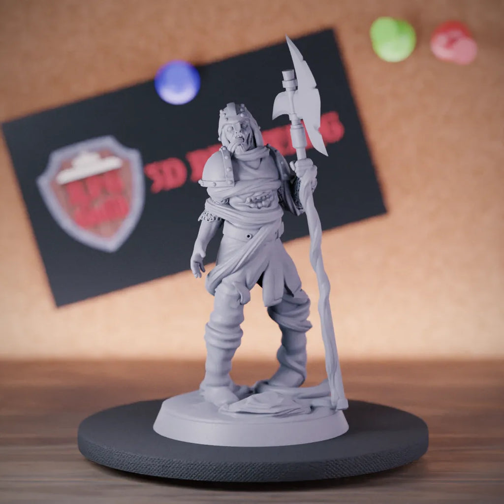 Zombie 5e | DnD Zombie Undead Guard Miniature