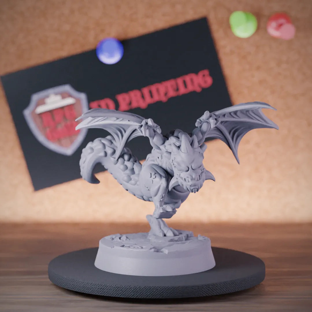 Baby Dragon 5e | DnD Young Red Hatchling Miniature